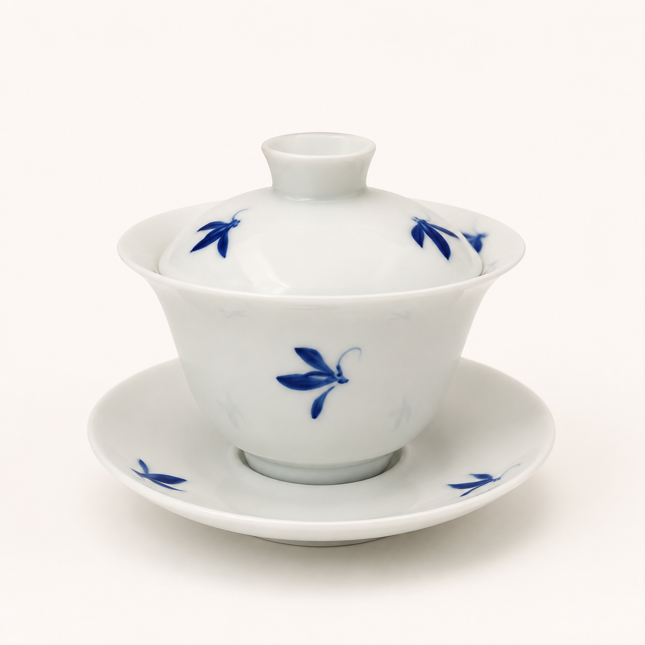 Artisan Ceramic Gaiwan - Orchid collection