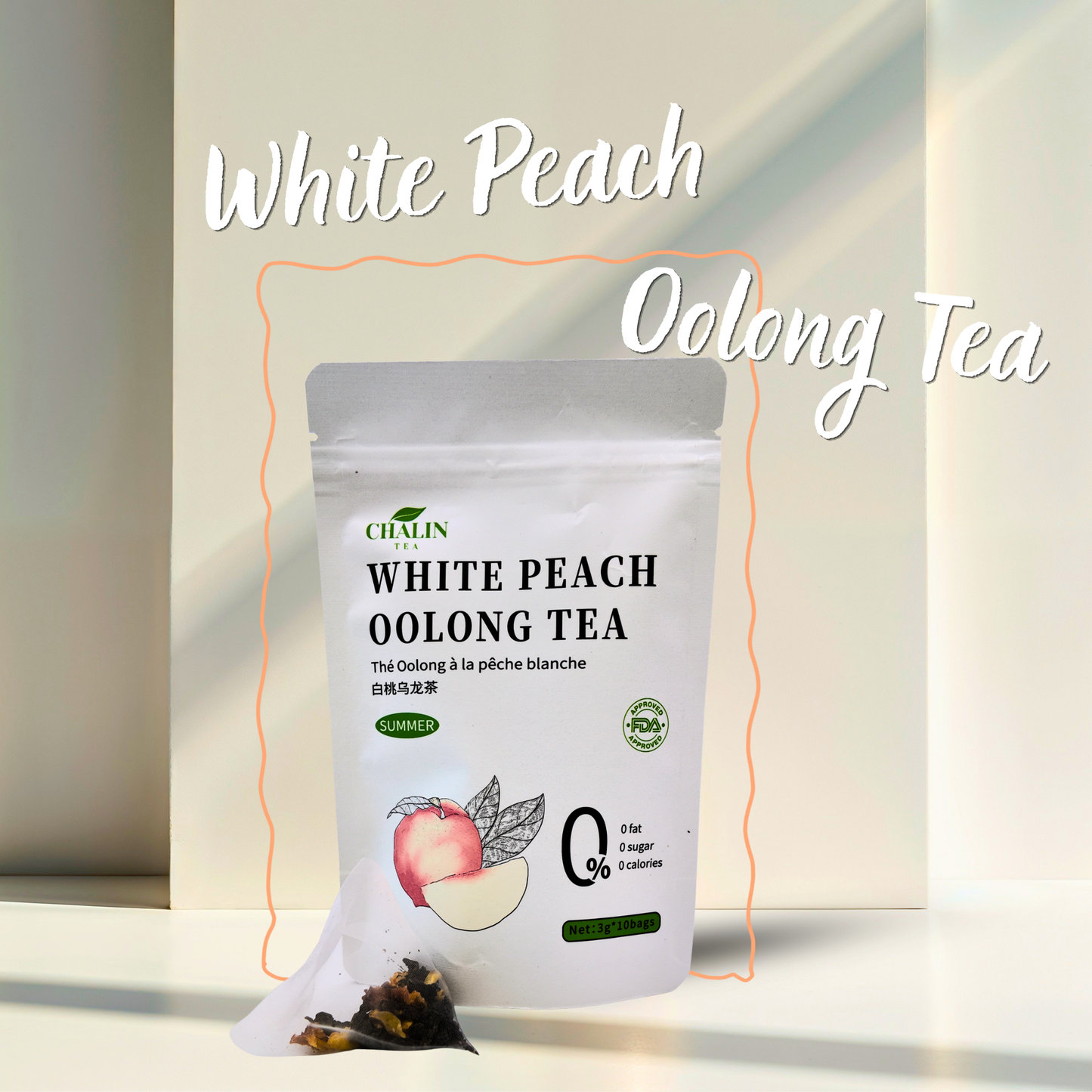 White Peach Oolong Tea - Chin-tea Studio