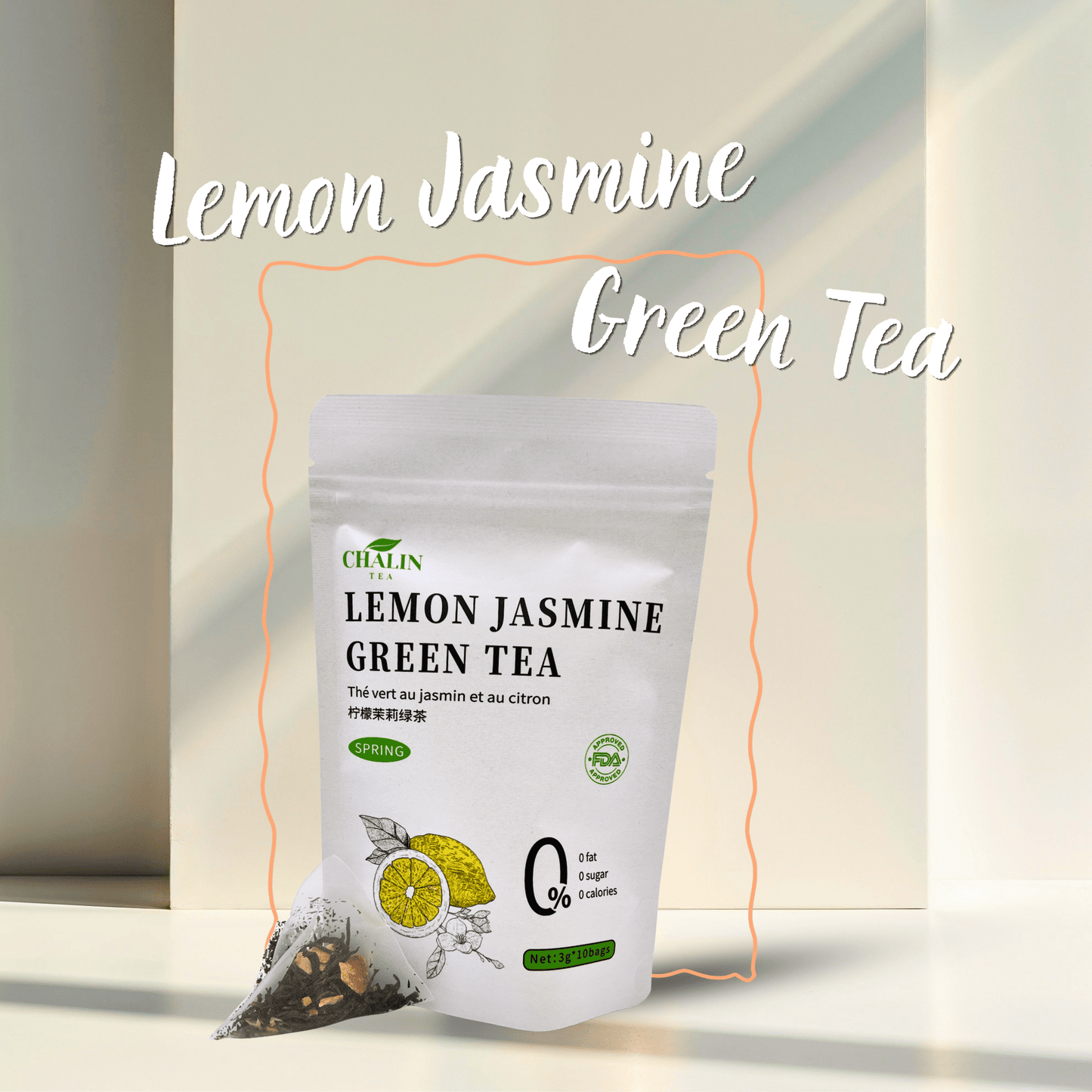 Lemon Jasmine Green Tea - Chin-tea Studio