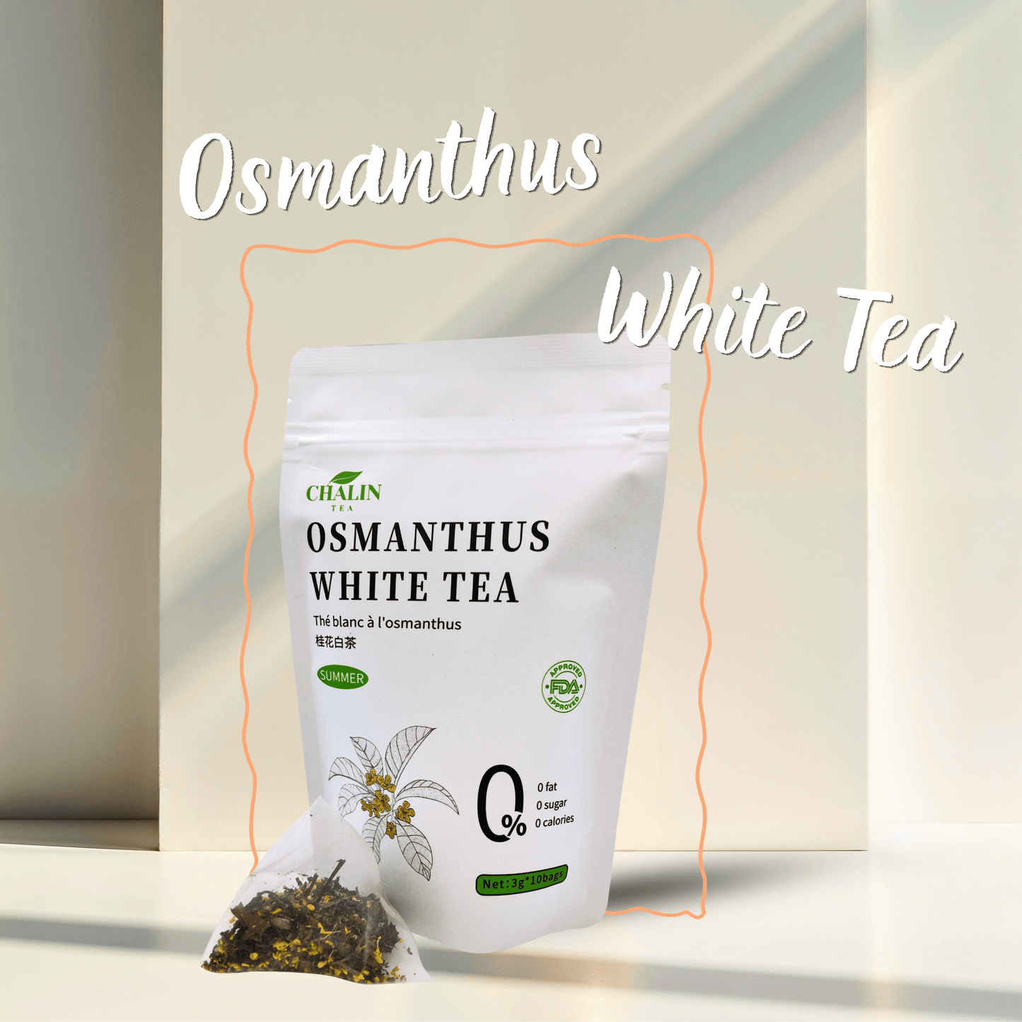 Osmanthus White Tea - Chin-tea Studio