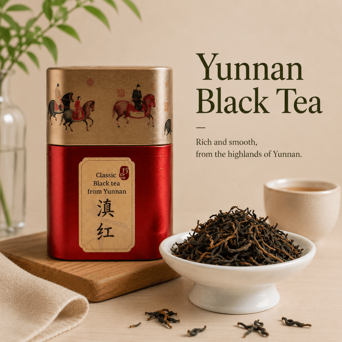 Award-winning Chinese Black Tea from Yunnan