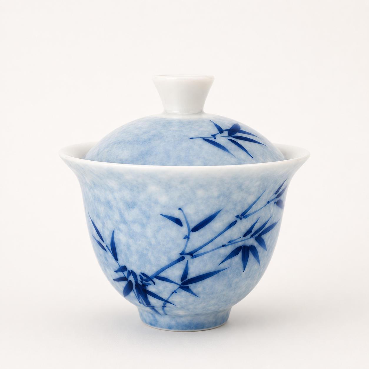 Artisan Ceramic Gaiwan - Bamboo collection
