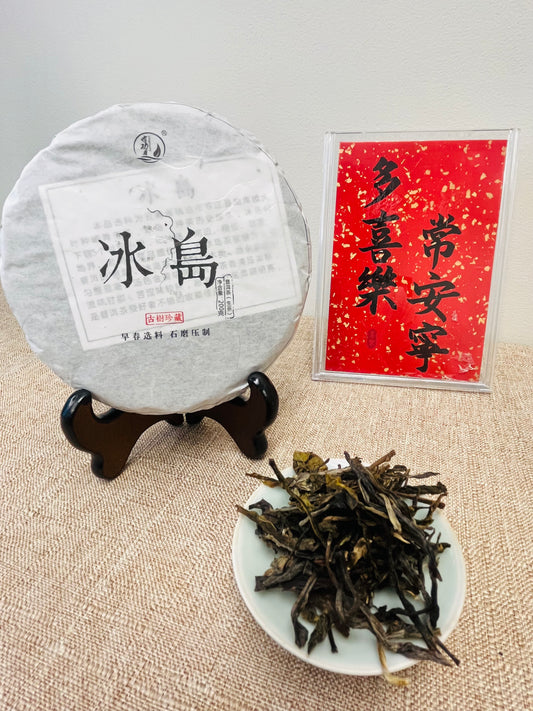 Icelandic Essence Bingdao Pu'er Raw Tea—year of 2021(冰岛)