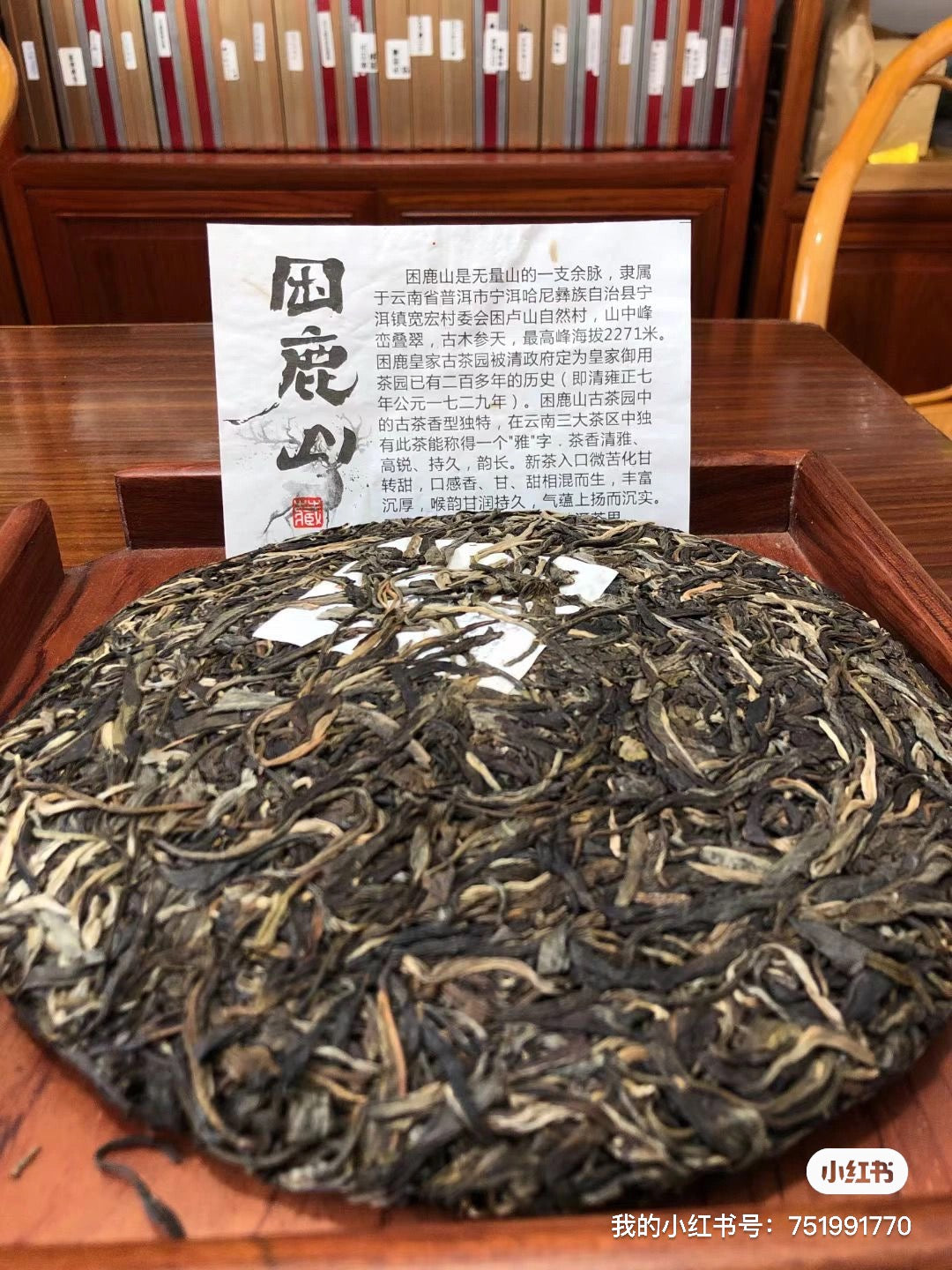 Raw Pu'er Tea - Kunlu Mountain (2019 Vintage)(困鹿山)