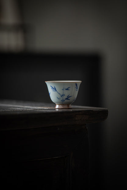 Artisan Ceramic Gaiwan - Bamboo collection