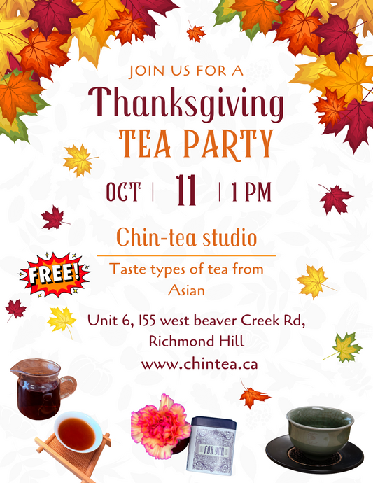 Thanks Giving Tea Party