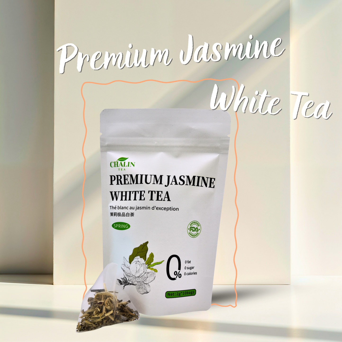 Premium Jasmine White Tea