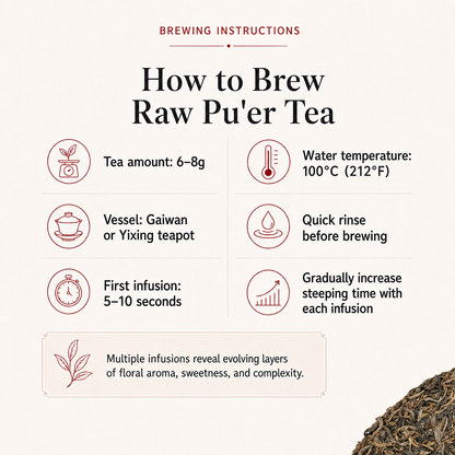 2020 Meiziqing Raw Pu'er Tea | 梅子箐生茶