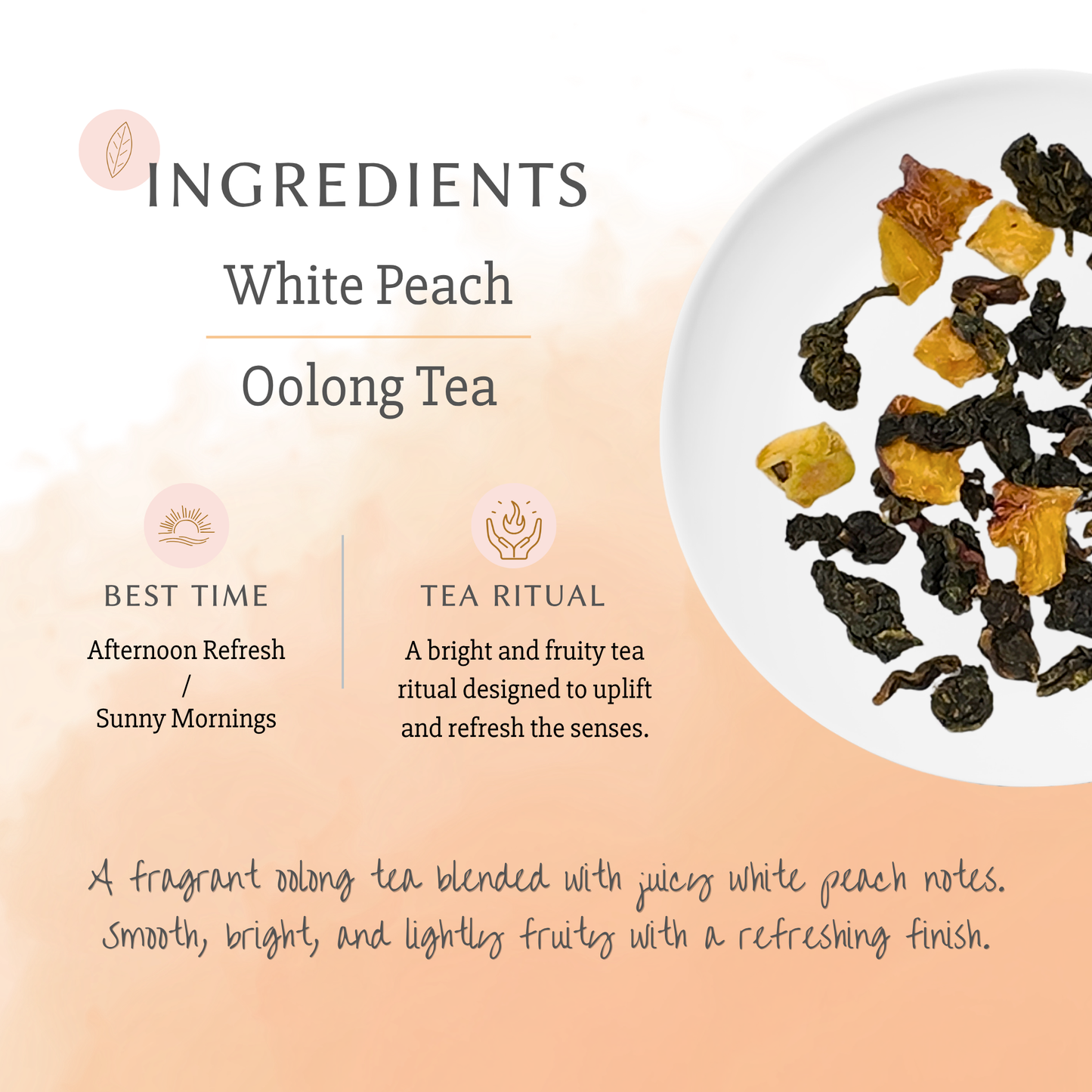 White Peach Oolong Tea