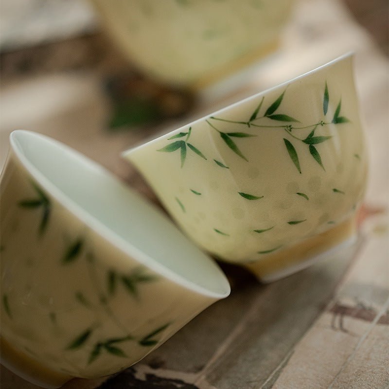 Ceramic gaiwan tea set