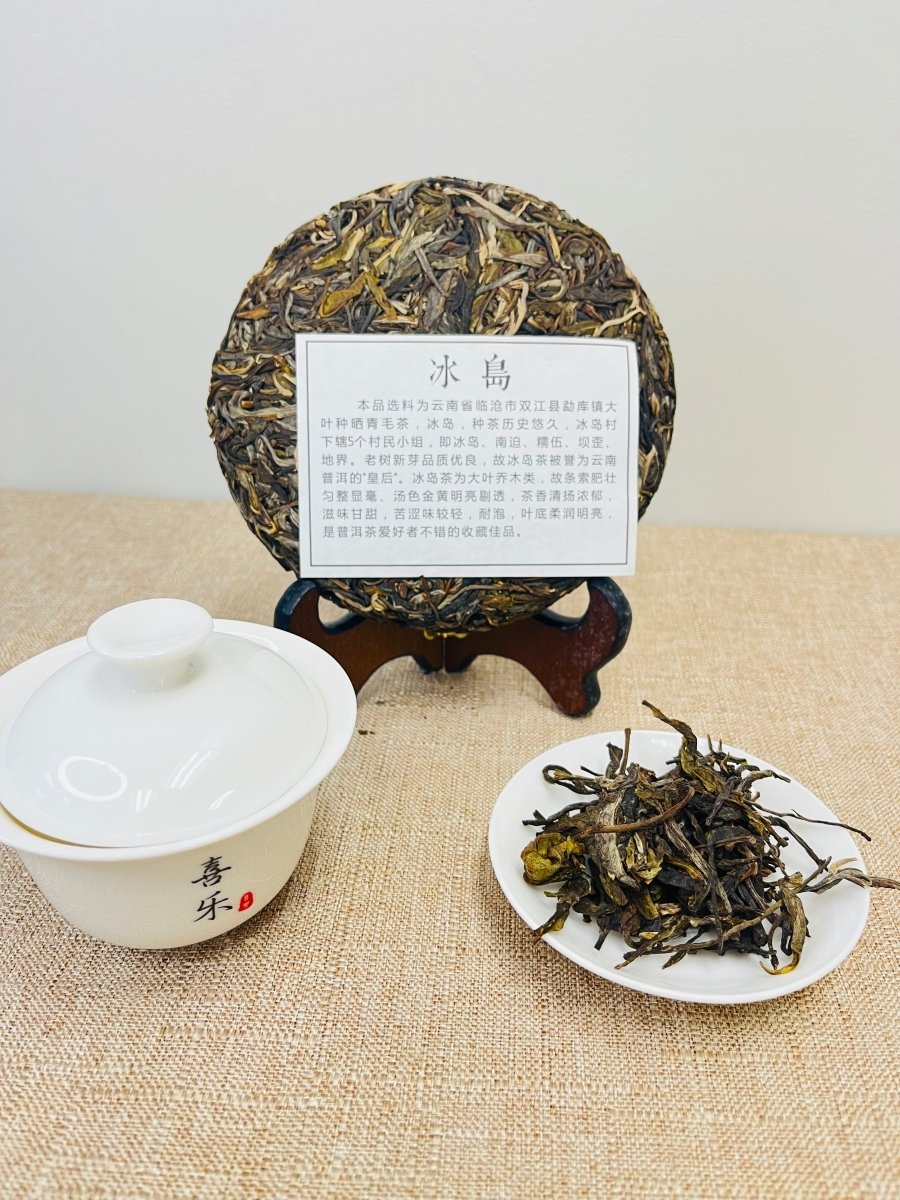 Icelandic Essence Bingdao Pu'er Raw Tea—year of 2021 (冰岛) - Chin-tea Studio