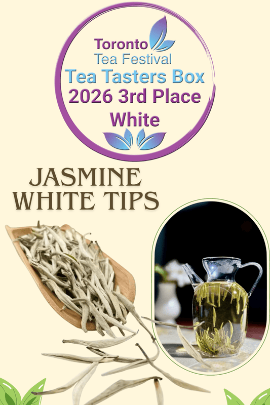 Jasmine White Tips Tea | Award-Winning Chinese White Tea - Chin-tea Studio