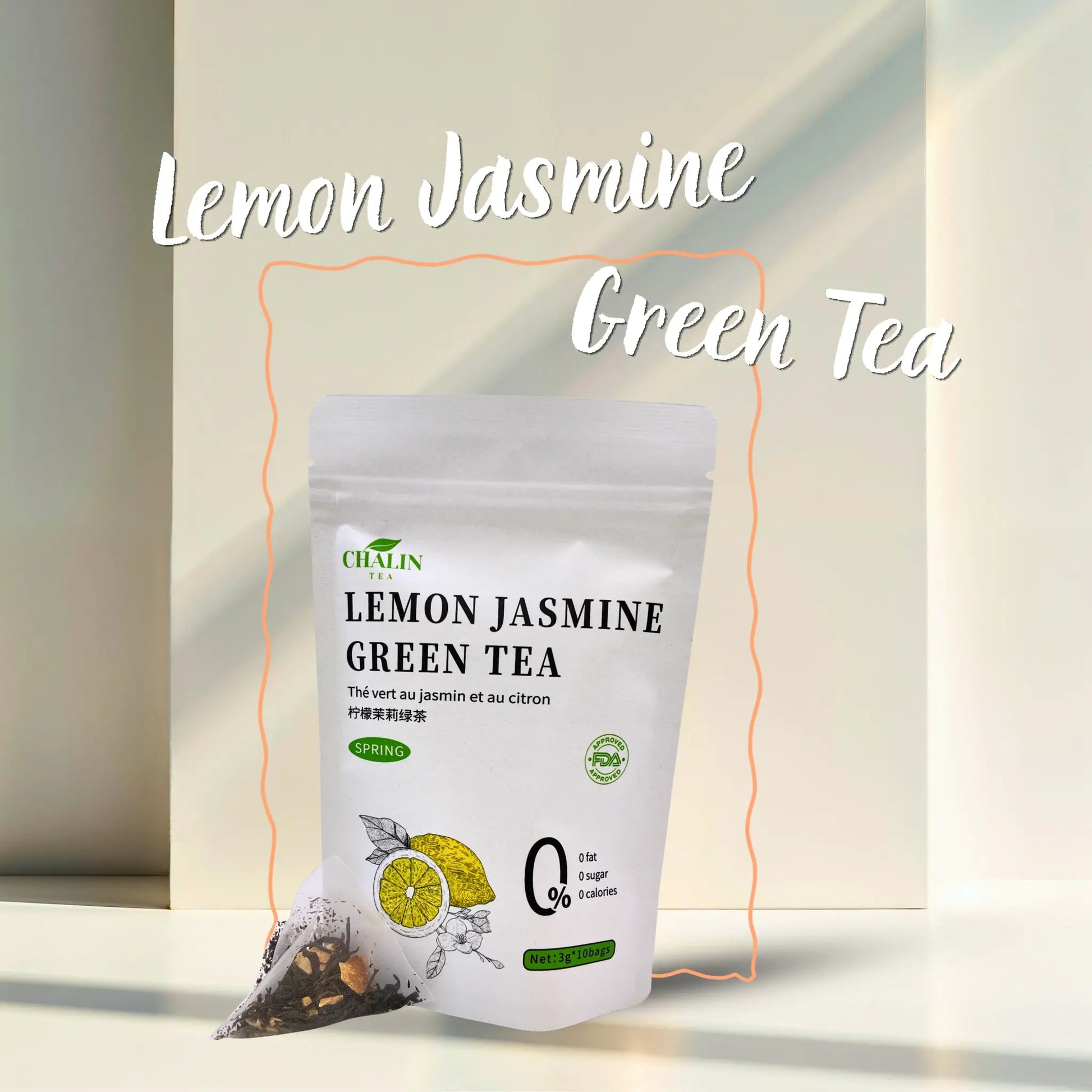Lemon Jasmine Green Tea - Chin-tea Studio
