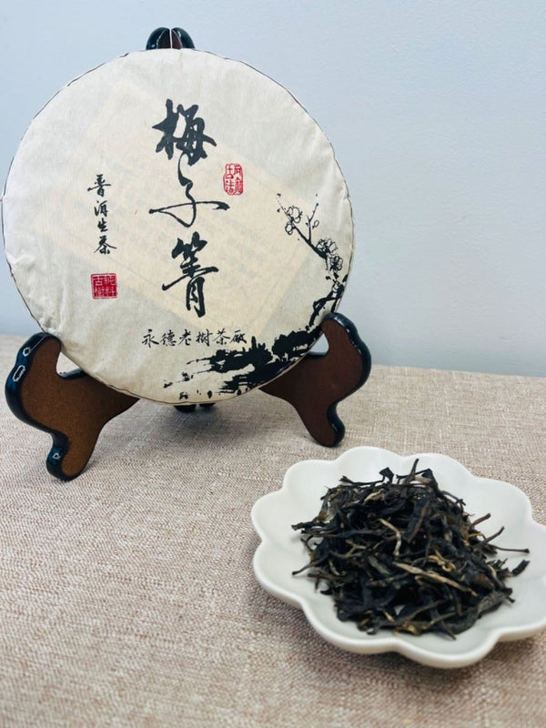 Meiziqing Raw Pu'er Tea (2020 Vintage) (梅子箐) | Premium Lincang Sheng Pu'er Tea - Chin-tea Studio
