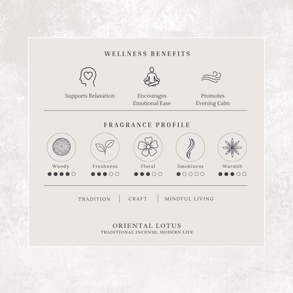 Longevity Incense by Chin-tea Studio – warm wellness incense