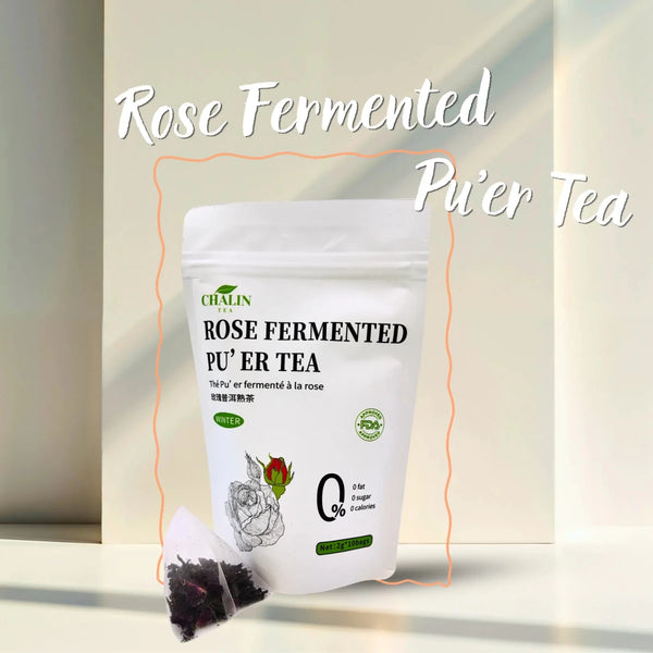 Rose Fermented Pu’er Tea - Chin-tea Studio