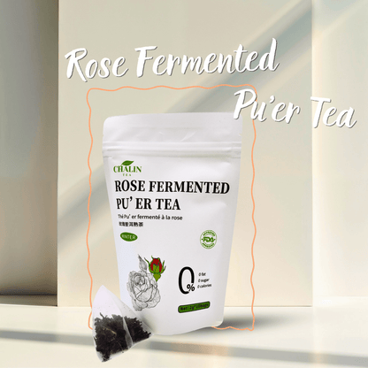 Rose Fermented Pu’er Tea - Chin-tea Studio