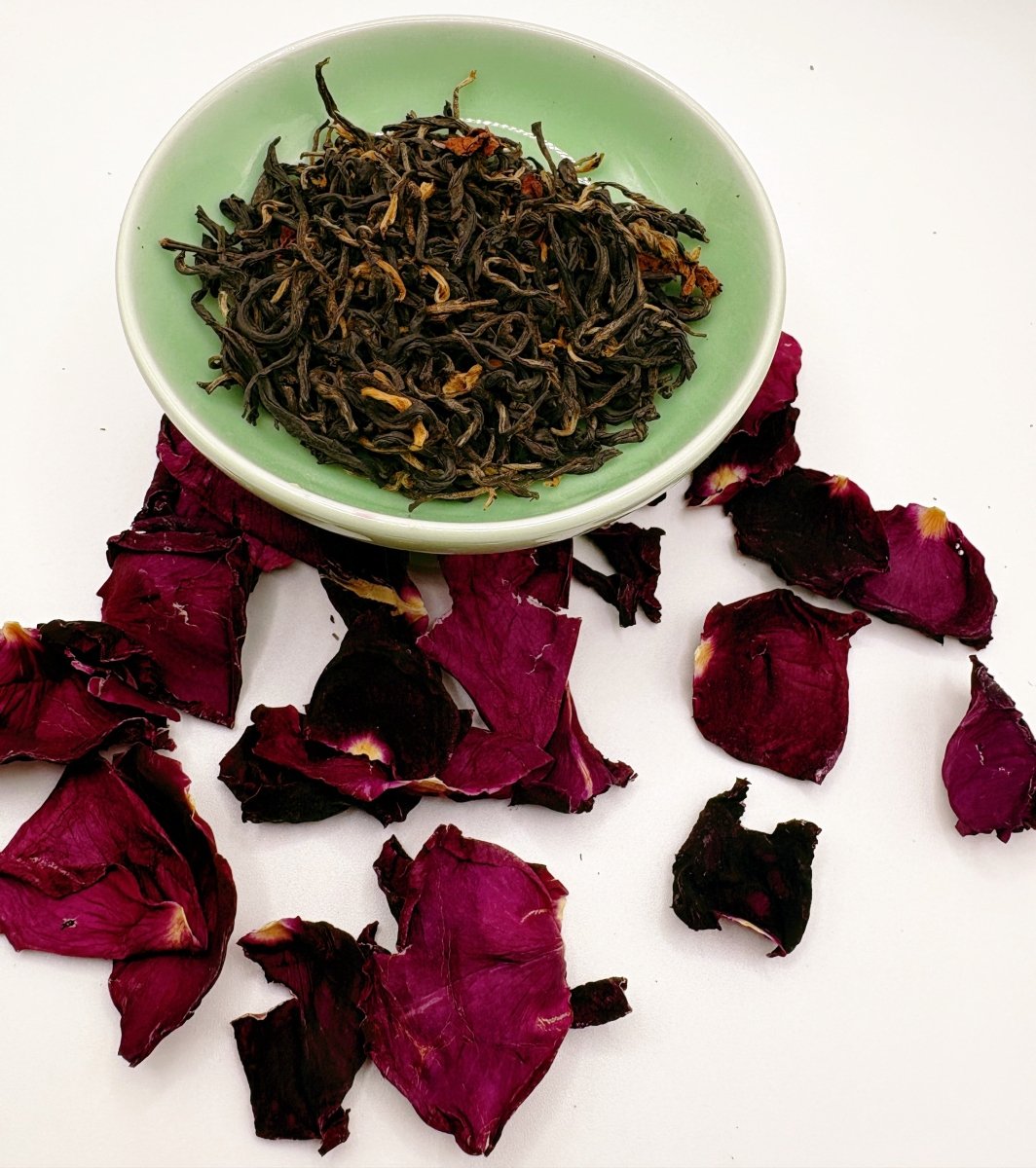 Rose Scented Black Tea | Premium Yunnan Floral Black Tea - Chin-tea Studio