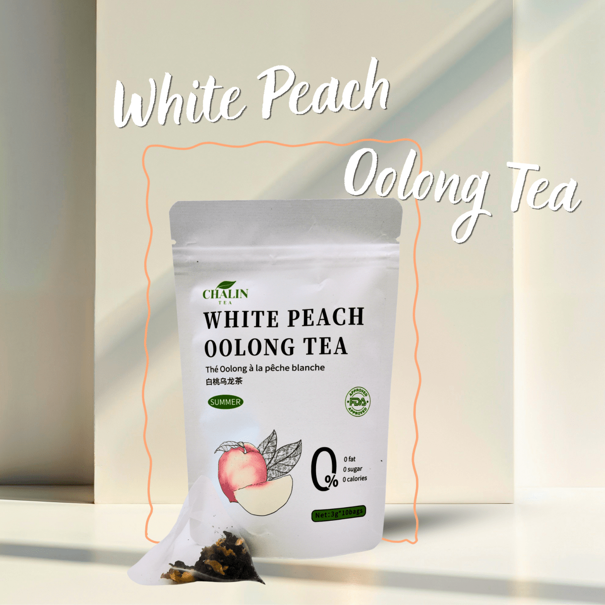 White Peach Oolong Tea - Chin-tea Studio