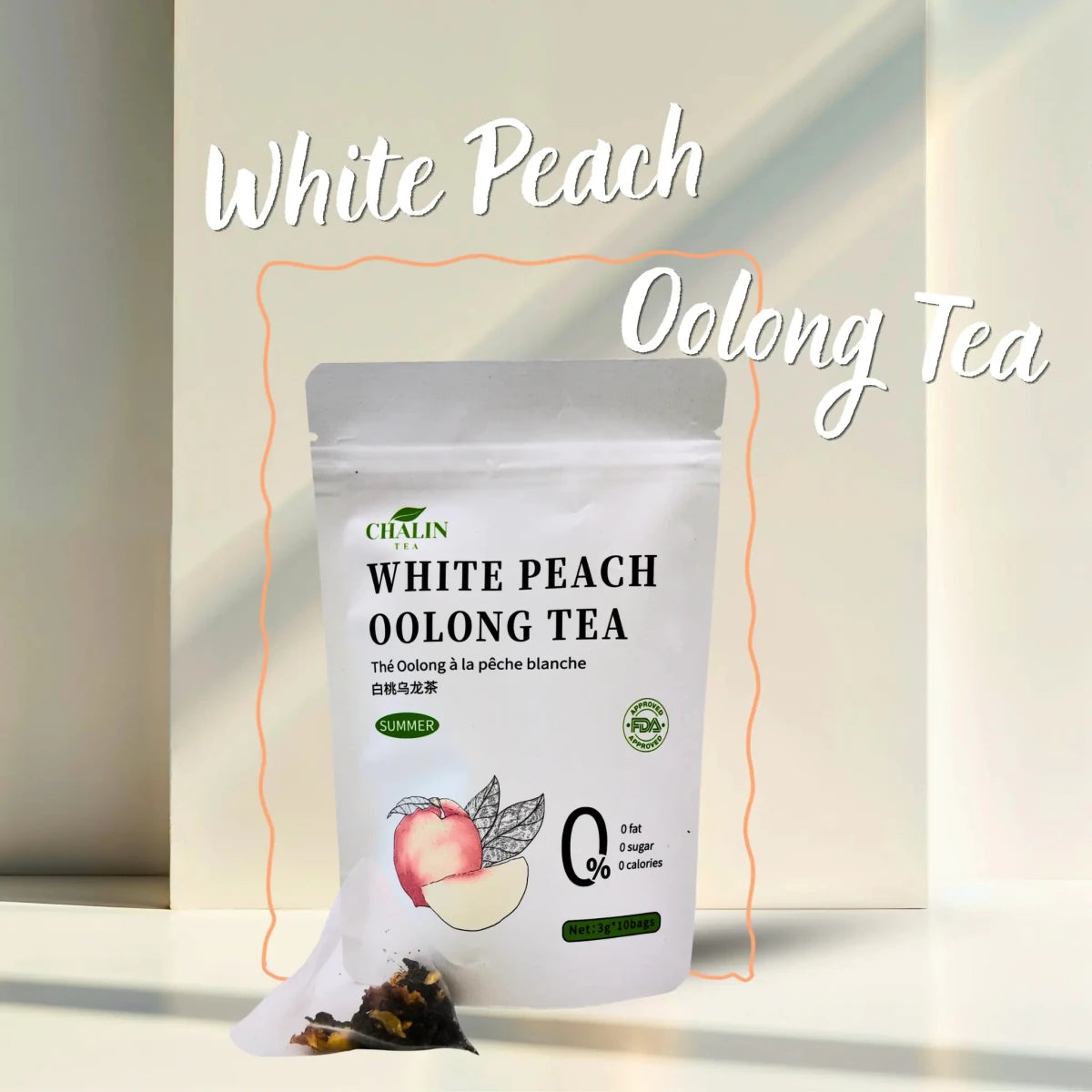 White Peach Oolong Tea - Chin-tea Studio